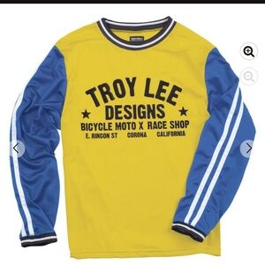 Troy Lee Designs Yellow & Blue Racing Jersey